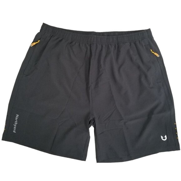 NWT NORTHYARD Women's Athletic Hiking‎ Shorts Size 2XL Color Dark Grey - Picture 1 of 10